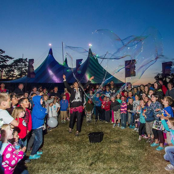 Professional giant bubble loop