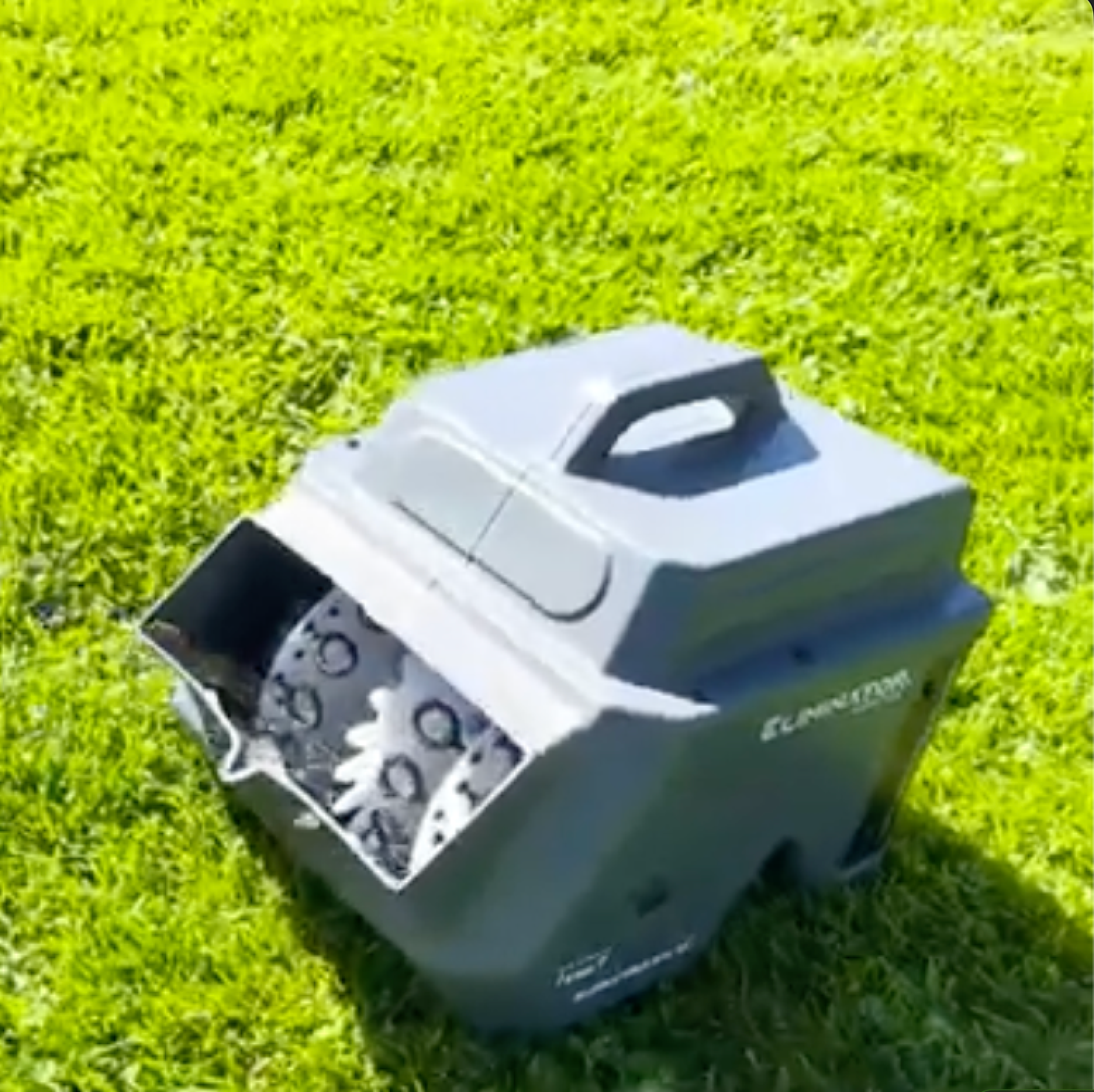 Battery powered portable bubble machine - Bubbletron GO EXL