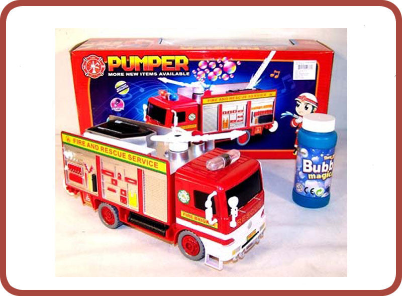 Pumper the Bubble Fire Engine - Bubble Inc