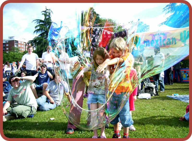 Outdoor Bubble Walkabout - Bubble Inc