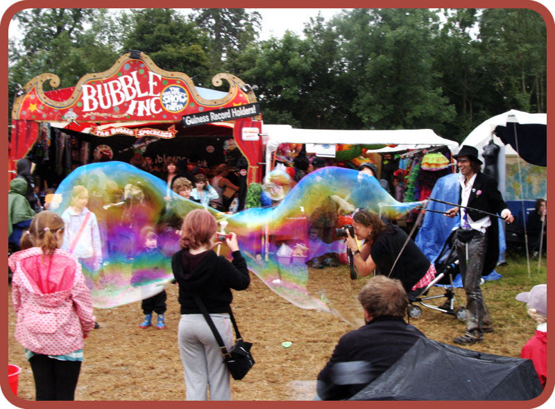 Outdoor Bubble Walkabout - Bubble Inc