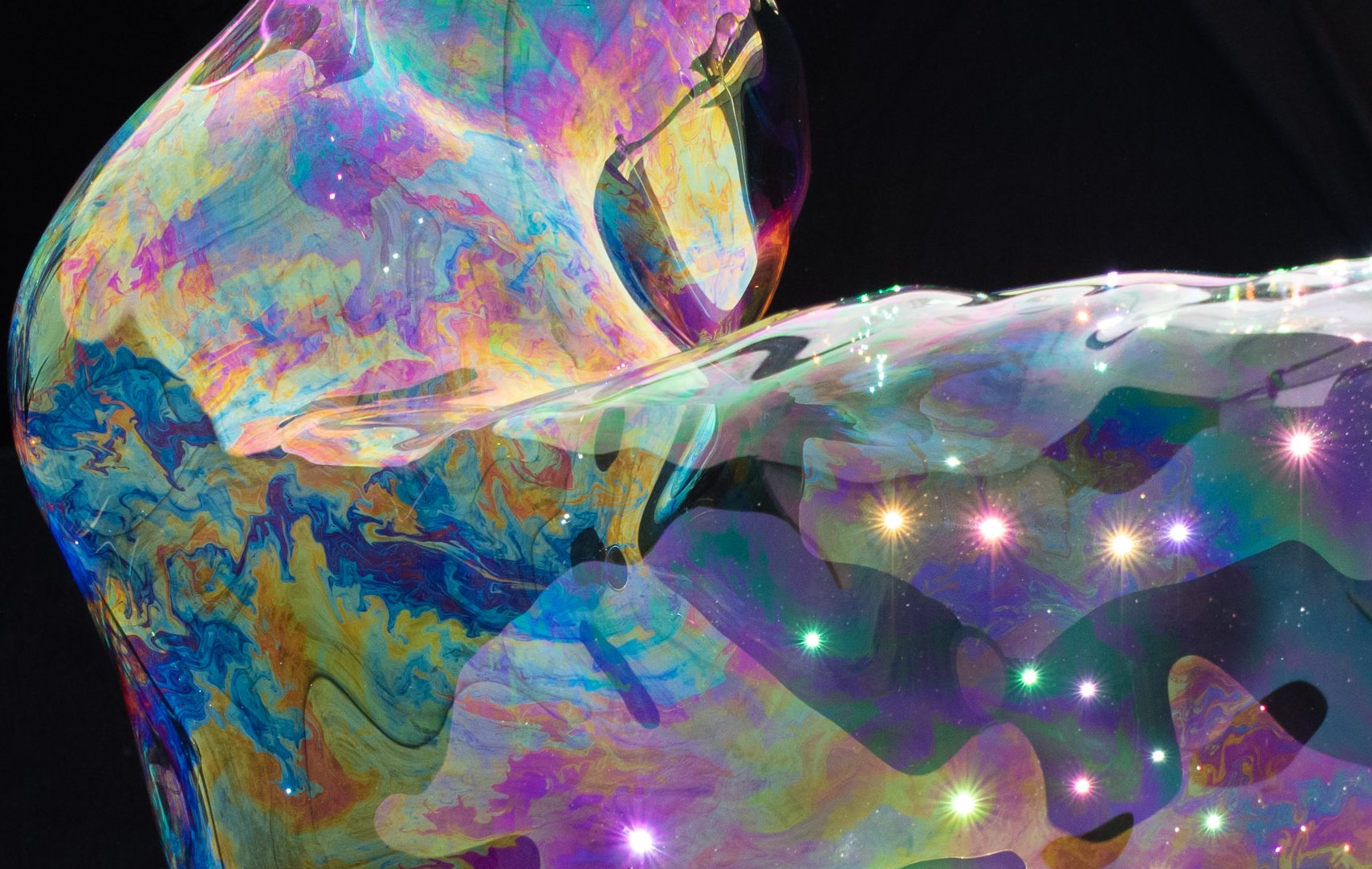 Can bubbles be art?