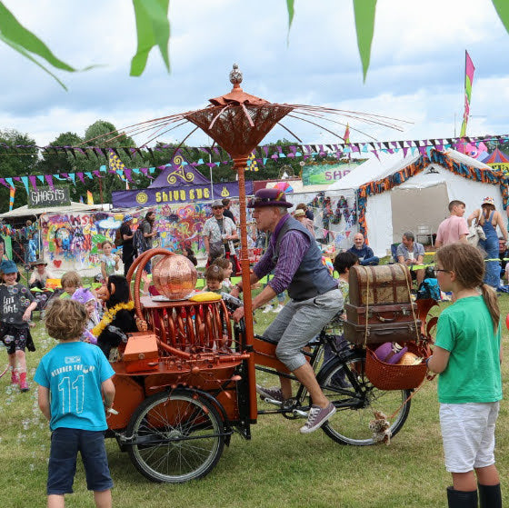 Magical Bubble Bike