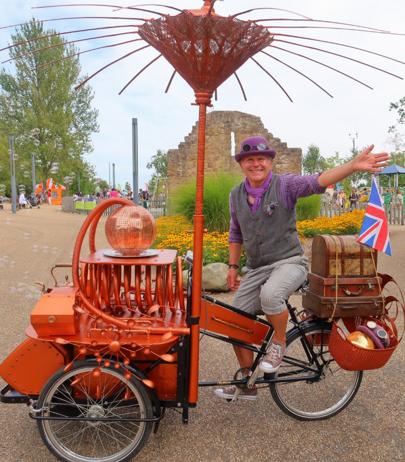 Magical Bubble Bike