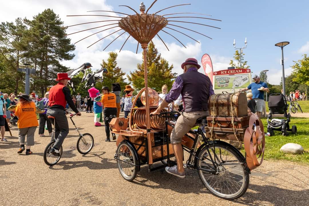 Magical Bubble Bike