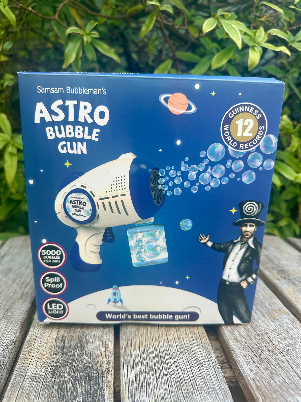 ASTRO BUBBLE GUN - Word&#39;s Best Bubble Gun!