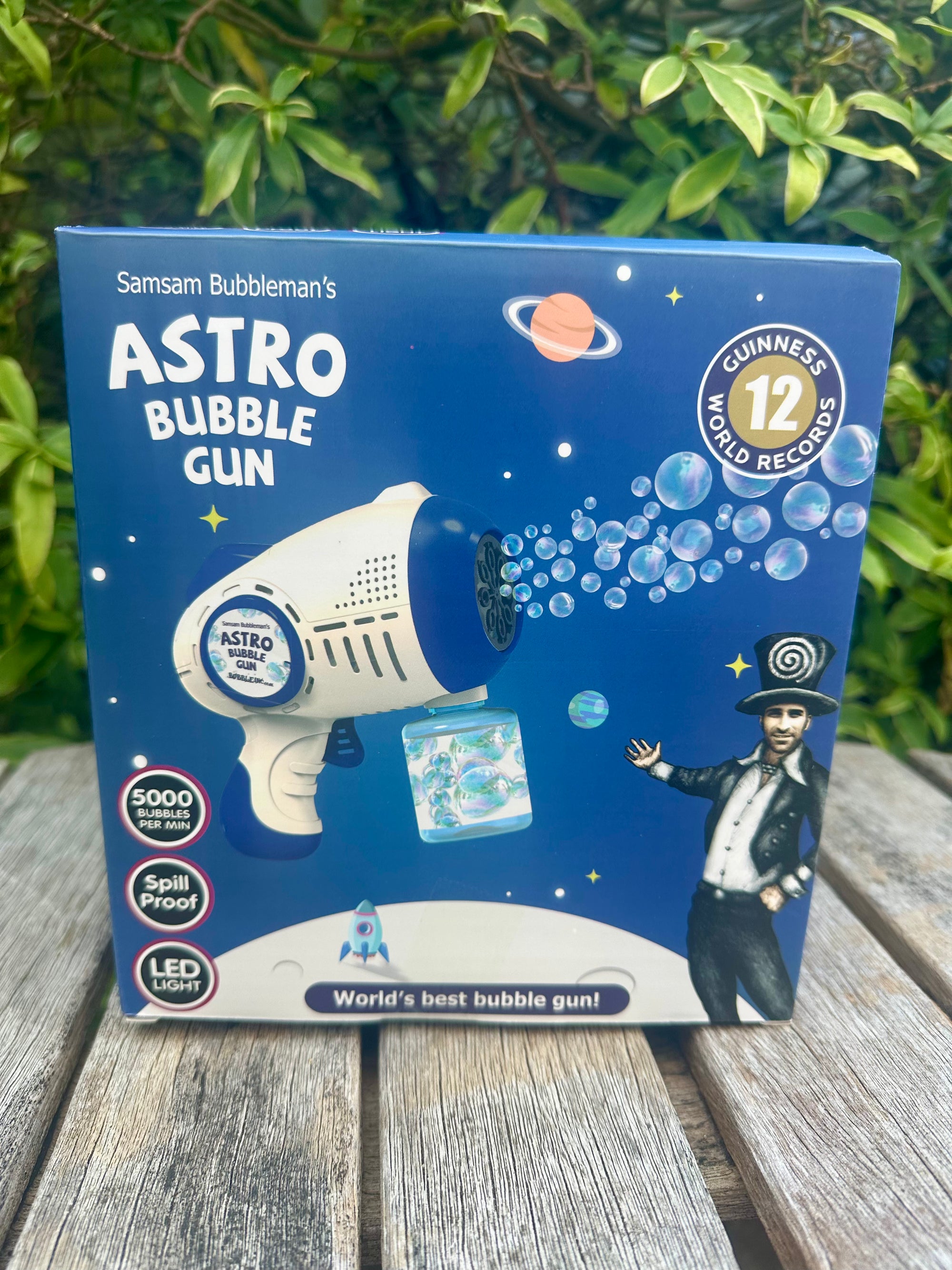 ASTRO BUBBLE GUN - Word's Best Bubble Gun!