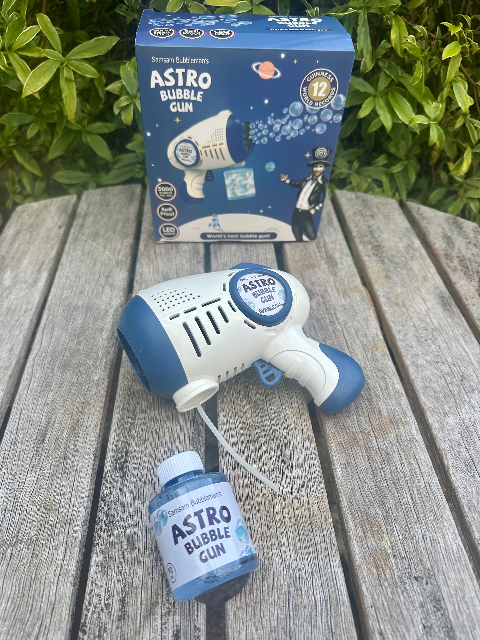 ASTRO BUBBLE GUN - Word's Best Bubble Gun!