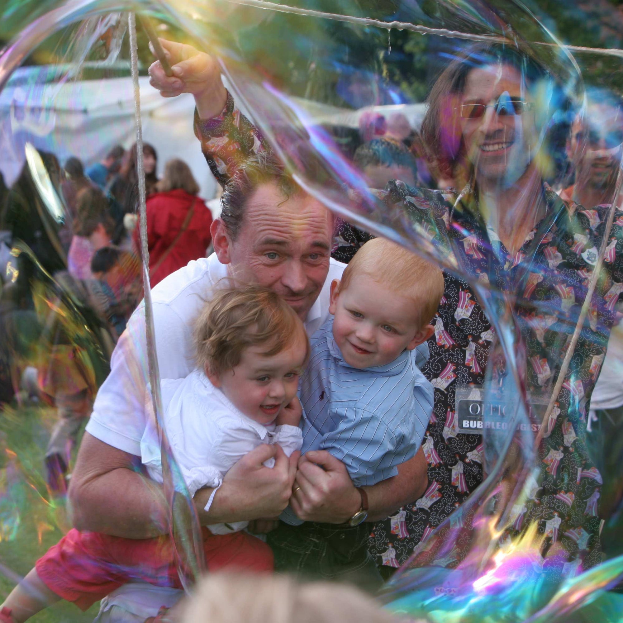 Professional giant bubble loop