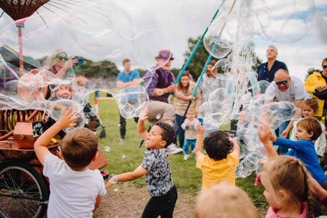 Magical Bubble Bike