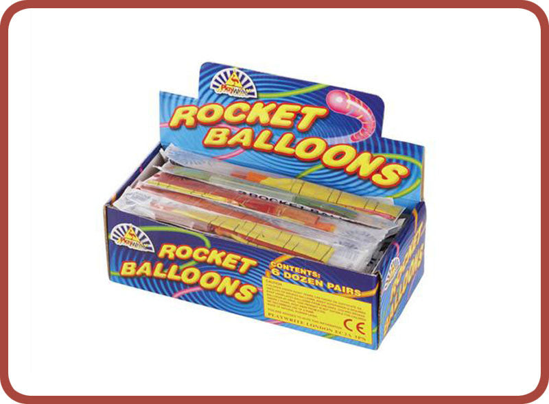 Rocket Balloons - Bubble Inc