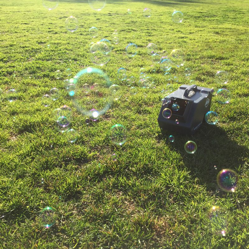 Battery Powered Pro Bubble Machine - Bubble Inc