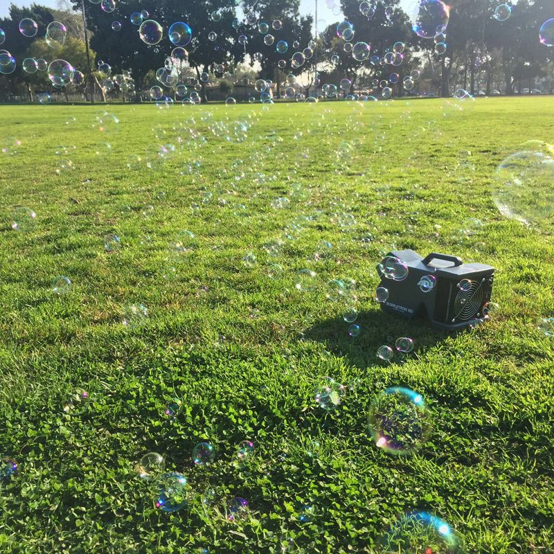 Battery Powered Pro Bubble Machine - Bubble Inc